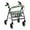 Crystal Clear Ripples, variant on HELLHERO Butterfly Floral Rollator Walker Cover for The Elderly Stretchable Material Walker Seat Cover and Seniors Adult Breathable Fits Rollators