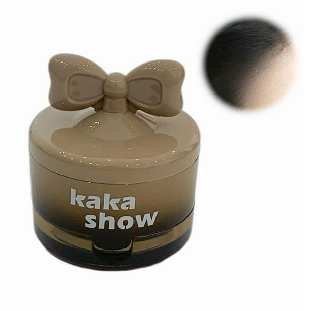 Wartleves Polvo para la línea del cabello Color para el cabello EdgeControl Cover Cubre las sombras del cabello WaterPr W