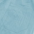 thumbnail image 4 of WWV 3/4 Pants Men Mens Cropped Pants Pocket Drawstring Elastic Waist Trousers Solid Color Fashion Relaxed Fit Vacation Cotton Linen Pants Sky Blue XXL, 4 of 4