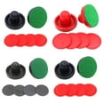 thumbnail image 3 of BINGLI Palettes et Palettes Mini de 60 mm pour Air Hockey Pousse-Palettes de Air Hockey Poignées de But Palettes Rouges Accessoires de Remplacement pour Tables de Jeu (2 Attaquants + 4 Palettes), 3 of 3