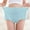 Light blue, variant on High Waist Seamless Panties for Women Ice Silk Microfiber Briefs Breathable Wicking Underwear No Show Tummy Control Cooling Full Coverage Multipack S-XXL, White,XXXL