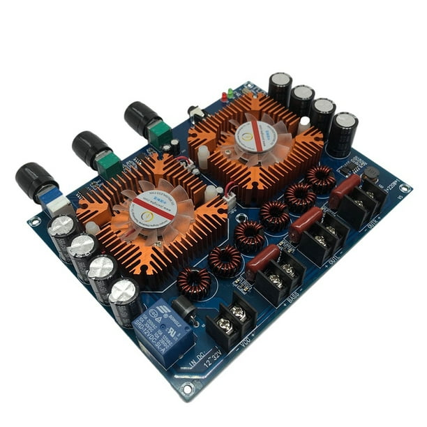 Amplifier Board XHA128 Digital Power Amplifier Board Fan TDA7498ETR