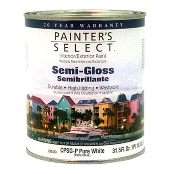 CPSGP Painters Select Quart Pastel Base Tintable White Interior