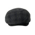 thumbnail image 6 of Men's 5 Panel Plaid Wool Tweed Newsboy Ivy Cap Gatsby Golf Flat Hat, 6 of 10