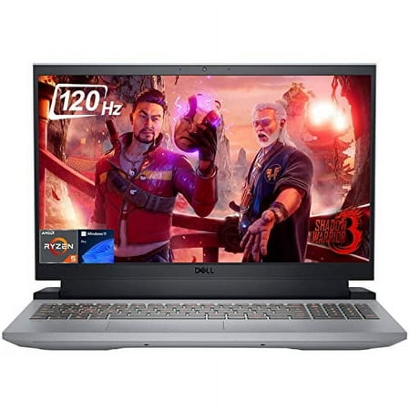 Dell G15 Gaming Laptop, 15.6" FHD 120Hz Display, AMD Ryzen 5 6600H Up to 4.5GHz(Beat Core i7-11600H), GeForce RTX 3050, 16GB DDR5, 1TB PCIe SSD, WiFi 6, RGB Keyboard, Type-C, HDMI, Win 11 Pro