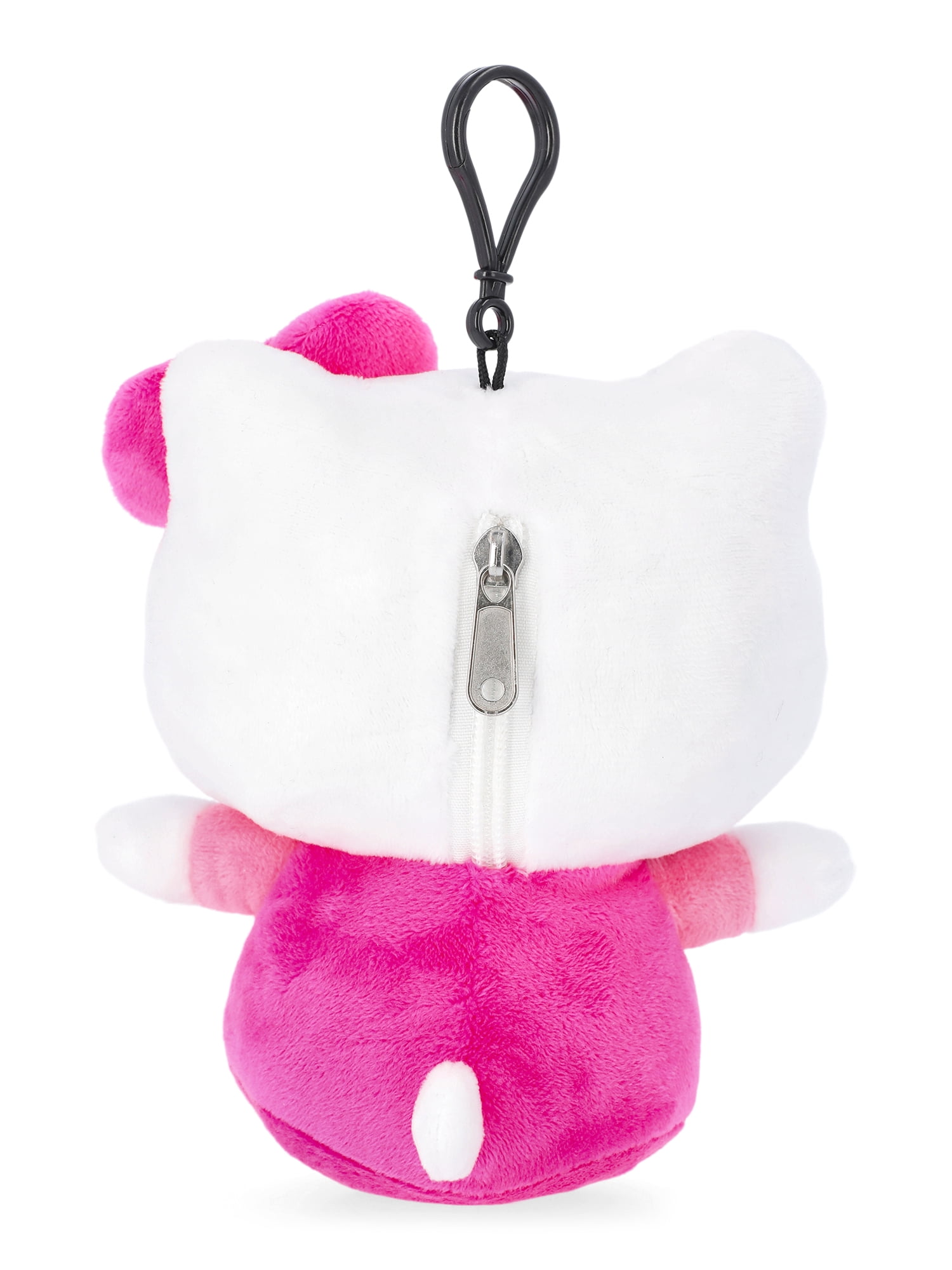 Hello Kitty Kids Plush Zipper Pull Keychain, Pink
