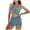 Light Blue, variant on Reduce Womens Tummy Control Bathing Suits Sexy Modest High Waisted Bikini Sets Cute Halter 2 Piece Swim Suit 2025 Hot Pink L
