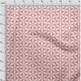 thumbnail image 4 of oneOone Cotton Poplin Rose Pink Fabric Geometric Quilting Supplies Print Sewing Fabric By The Yard 42 Inch Wide, 4 of 4