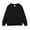 Black, variant on Coerni Girls Kids Solid Sport Pullover Sweatshirt Youth Basic Crewneck Sweatshirt Cotton Top Fall Shirt School Uniform Clothes