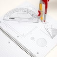 thumbnail image 6 of BAZIC Geometry Math Compass Set Scale-Arm, 6" Protractor, 24-Pack, 6 of 7