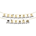 thumbnail image 2 of FENGGHAO Class of 2026 Graduation Paper Banner Flags with Hanging Loops Biodegradable White Grad Party Decor Photo Booth Prop, 2 of 7