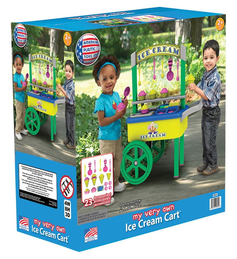 American plastic ice cream cart hotsell