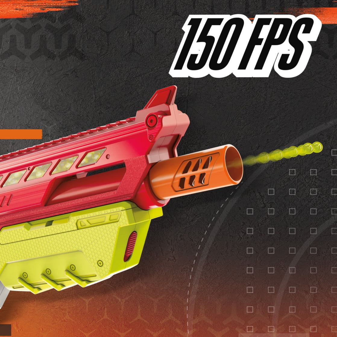 Nerf Pro Gelfire Warp Speed Water Bead Blaster, 20,000 Gelfire Rounds, Eyewear, Ages 14+
