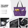 thumbnail image 3 of Fotbe Purple Glitter Bolsa de Viaje para Playa - Resistente al Agua, Bolsa Tote de Gran Capacidad y Ligera con 7 Bolsillos para Mujeres y Hombres, 3 of 7