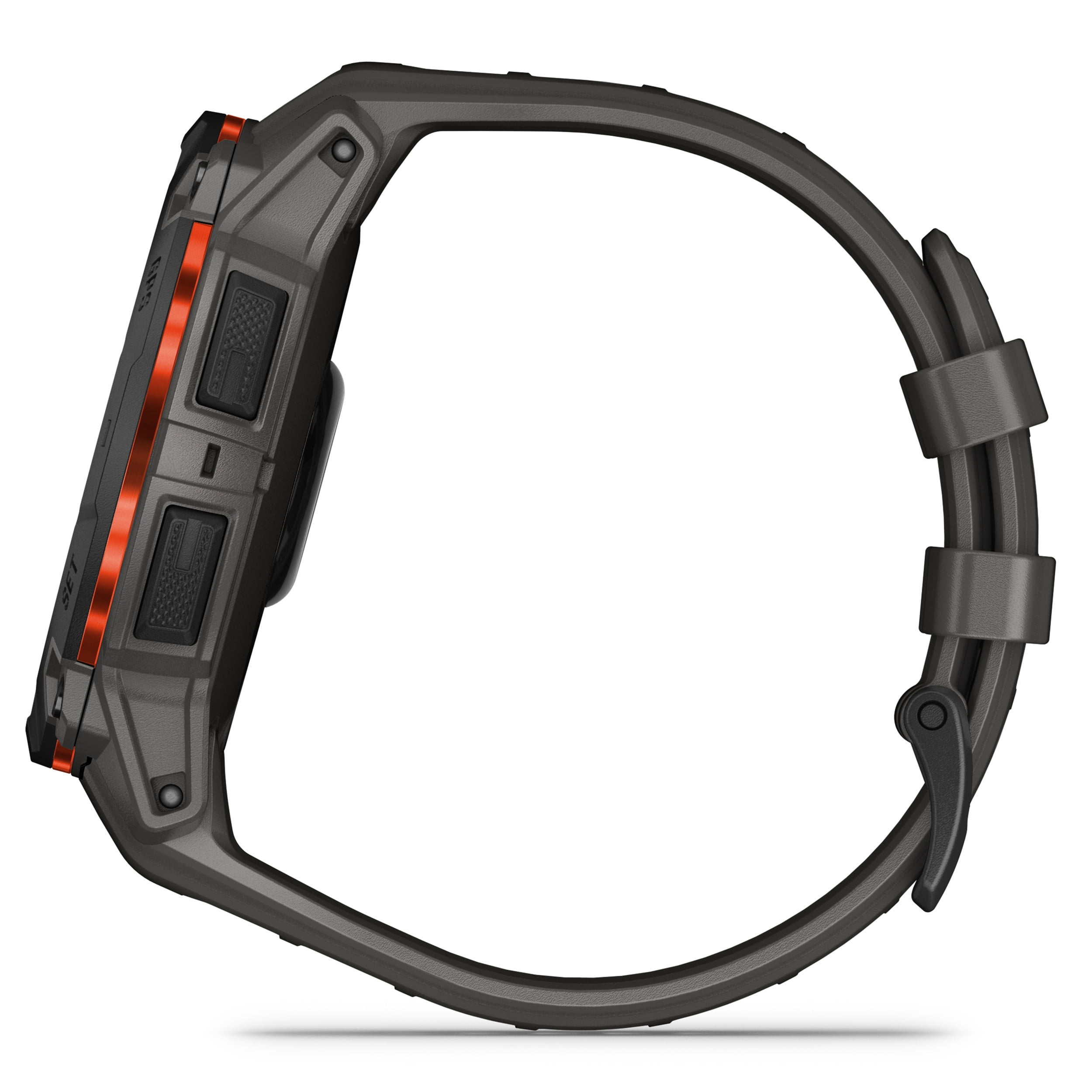 Garmin Instinct 3 Solar 50mm (Black/Charcoal) Rugged Outdoor GPS Smartwatch Gift Box Bundle with PlayBetter HD Screen Protectors, Wall Adapter & Case