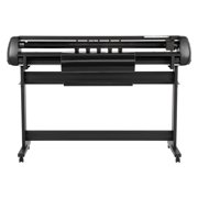 Vinyl Cutter Machine, 53 inch Max Feed Width, Dual Blades, Adjustable Force and Speed, LED Display, Vinyl Plotter Cutter Printer Bundle with Sticker Sheets, Transfer Film, Signmaster Software