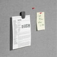 thumbnail image 2 of 24-1/4"W x 97-1/2"H Deluxe Freestanding Office Partition Panel, Gray, 2 of 4