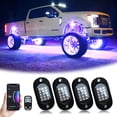 thumbnail image 1 of RGB LED Rock luces neón impermeable coche bajo brillo Kits de luz Auto chasis Underglow luz para coche bajo Underglow atmósfera decorativa esquí esquí Gafas de esquí, 1 of 5
