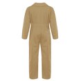 thumbnail image 2 of JanJean Kids Boiler Suit Khaki Coveralls Jumpsuit Protective Overalls for Boys Girls Long Sleeve Khaki 8, 2 of 5