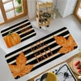 thumbnail image 4 of Fall Kitchen Rugs and Mats Set of 2,Farmhouse Style Rustic Kitchen Mat for Floor, Non-Slip Washable Kitchen Sink Mats Holiday Kitchen Decor Doormat(17x30Inch)+Runner Rug(17x47 Inch), 4 of 6