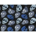 thumbnail image 5 of oneOone Rayon Black Fabric Skull Craft Project Decor Fabric Printed By The Yards 56 Inches Wide, 5 of 5