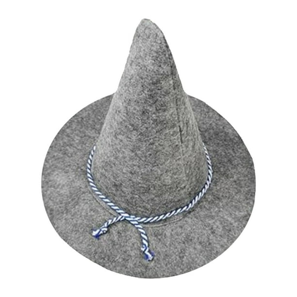 Sombrero de bruja de Halloween,Sombrero de bruja de Halloween Sombrero de mago plegable,Sombrero puntiagudo de ala ancha Gorra puntiaguda grande,Sombrero de espantapájaros para