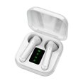 thumbnail image 2 of Earphones for Kids, Hwkond Bluetooth 5.2 Earphones Digital Display Charging Box Wireless Headphone Stereo Sports Earbuds Headsets With Microphone, White, Up to 60% Off, 2 of 7