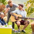 thumbnail image 4 of RENACLIPY Multifunctional Portable Table Yellow for Picnics 1Pack, 4 of 6