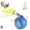 Blue, variant on Interactive Cat Toy Ball With Smart Sensor USB Rechargeable Motorized Exercise For Indoor Pets