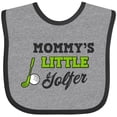 thumbnail image 3 of Inktastic Mommys Little Golfer with Golf Club and Ball Boys or Girls Baby Bib, 3 of 4