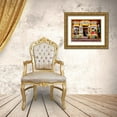 thumbnail image 3 of Borelli, Guido 14x12 Gold Ornate Wood Framed with Double Matting Museum Art Print Titled - casa America, 3 of 4