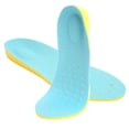 thumbnail image 3 of 2 pares de plantillas suaves para soporte de pies, almohadillas elásticas transpirables para zapatos, inserciones para zapatos para correr, 3 of 12
