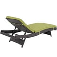 thumbnail image 3 of Modway Convene Chaise Outdoor Patio Set of 2 in Espresso Peridot, 3 of 4