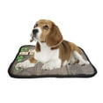 thumbnail image 2 of PKQWTM Happy St Patricks Day Wooden Blocks Shamrocks Rustic Wooden Pet Dog Cat Bed Pee Pads Mat Cushion Potty Dogsblankets Crate Bed Kennel 20x24 inch, 2 of 3