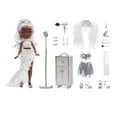 thumbnail image 4 of Rainbow Vision Rainbow High Rainbow Divas - Poupée-mannequin Ayesha Sterling (argentée), 4 of 6