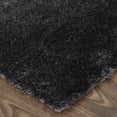 thumbnail image 3 of Feizy Indochine Modern Gradient & Ombre, Black/Gray, 2'6" x 6' Runner Sheen Fade Resistant Industrial Design Carpet for Living Dining Bed Room, 3 of 10
