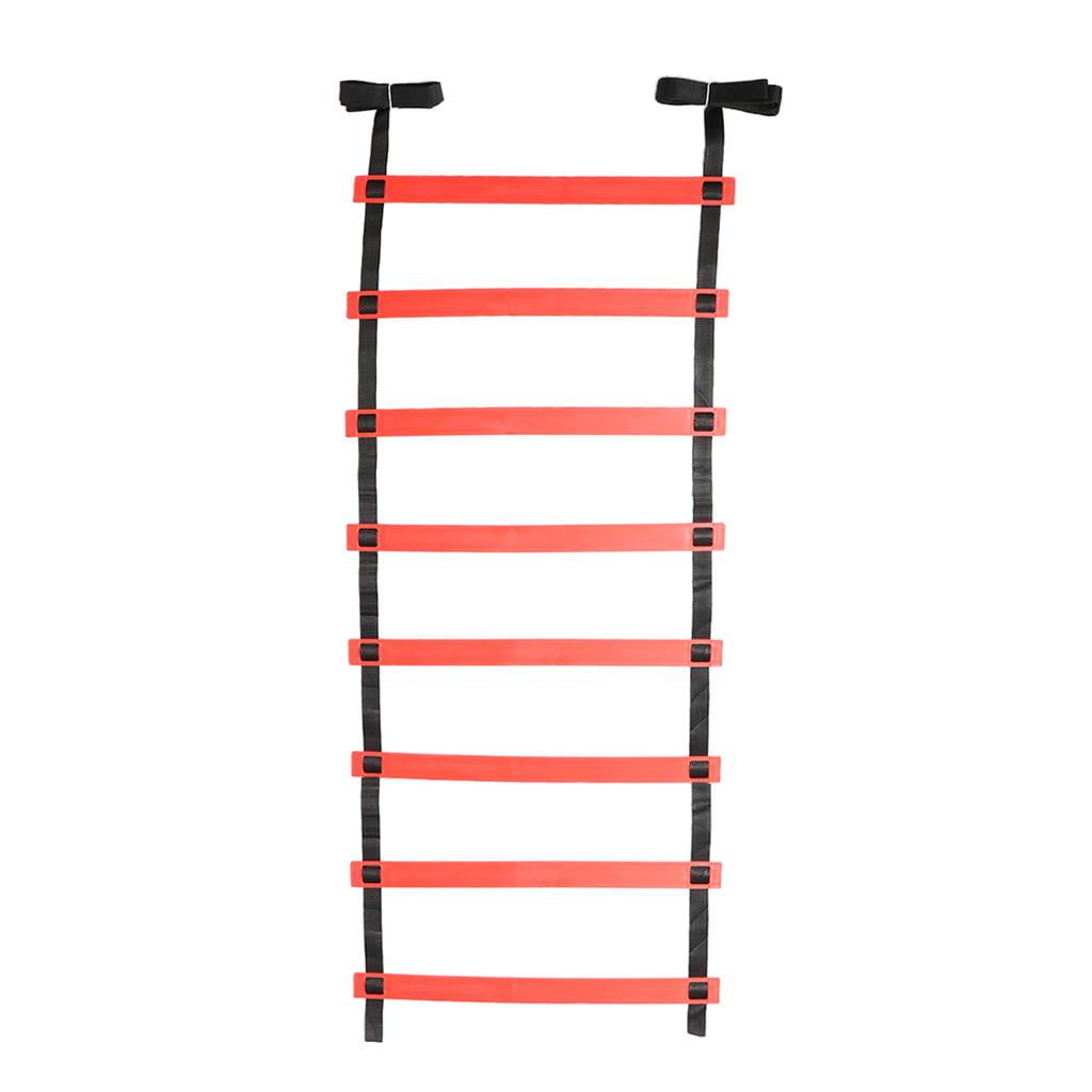 Football Speed Agility Training Ladder 8 Rung Extension Ladder Accessories Red Walmart