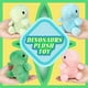 thumbnail image 4 of Peluches con forma de dinosaurio Kawaite, paquete de 4 unidades para niños, 4 of 7