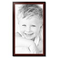 thumbnail image 2 of ArtToFrames 20x35" Matte mahogany Diploma Picture Frame, Brown Wood Poster Frame, with Regular Acrylic and 2 (FBPL-5108), 2 of 7