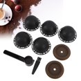 thumbnail image 1 of Cápsulas De Café Recargables, Amplia Compatibilidad, 5 Cápsulas De Café Reutilizables PP SUS Con Cepillo Para El Hogar, 1 of 7