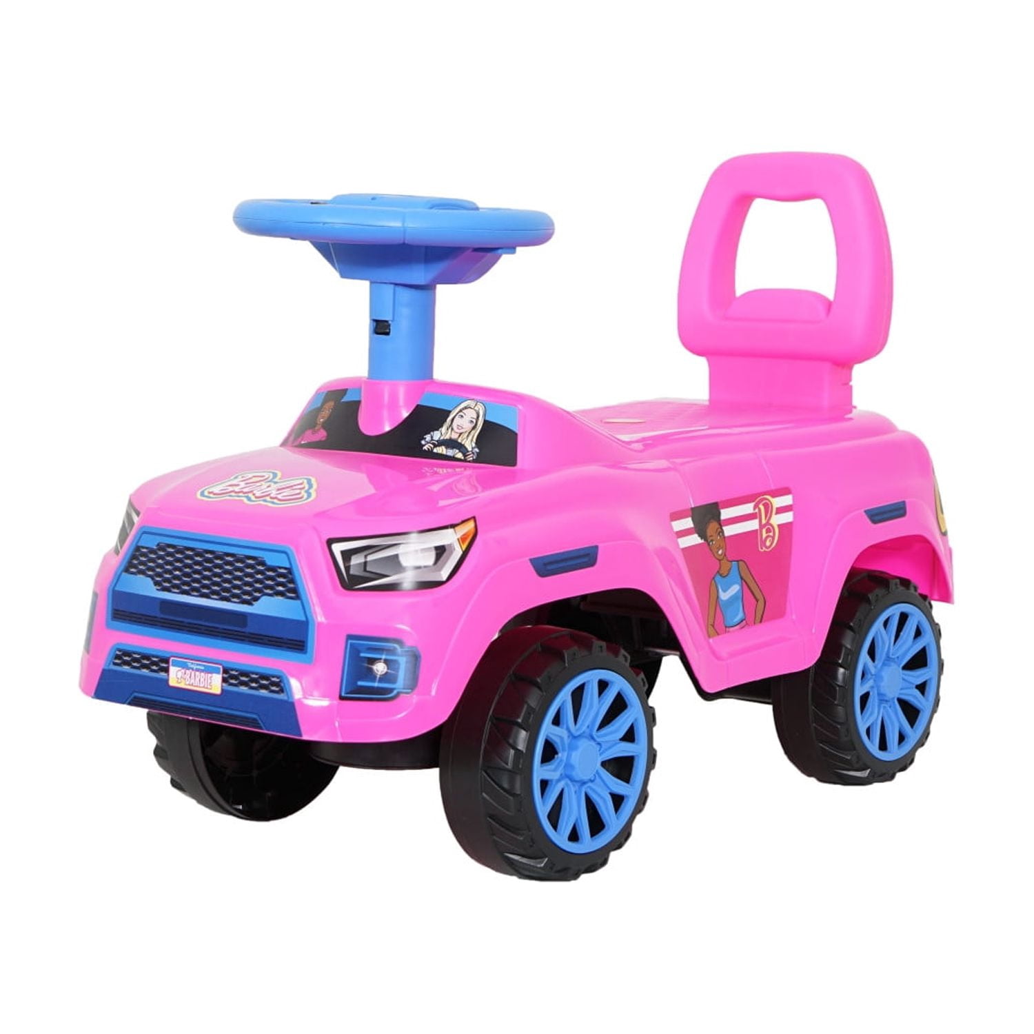 Barbie Foot to Floor Ride on Vehicle for Girls with Interactive Features