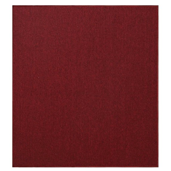 Modern Indoor/Outdoor Commercial Solid Color Rug - Red, 6" x 6"-Sample, Pet and Kids Friendly Rug. Made in USA, Rectangle, Area Rugs Great for kids, Pets, Event, Wedding