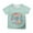 Mint Green, variant on Toddler Girls Short Sleeve T Shirts Easter Shirt Easter Print Fashion Tops Tees Shirts for Girls 5T