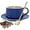 Blue, variant on ABPETE Coffee Mug with Spoons, Espresso Cups and Saucer for Latte & Cappuccino & Double Espresso, Valentines Day, Office, Essentials for New Home(Green)