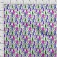 thumbnail image 4 of oneOone Cotton Poplin Purple Fabric Beach Boat Craft Projects Decor Fabric Printed By The Yard 42 Inch Wide, 4 of 4