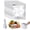 10 L, variant on Reusable Aluminum Foil Sealable Storage Bags, Stand Up With Label For Food Storage, Freezer Safe Leak Proof Foil Bags For Meat, Fruit, Vegetables
