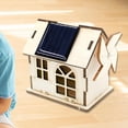thumbnail image 4 of Bonito kit de modelo de molino de viento solar para casa, proyectos científicos de bricolaje, decoración, experimento. EstiloD, 4 of 9