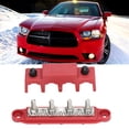 thumbnail image 3 of Power Distribution Block 4 Stud Marine Busbar for Rvs Boats Trailers 12-48v, 3 of 7