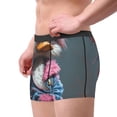 thumbnail image 2 of Kdxio Men's Boxer Briefs with Lady Duck Print - Comfortable and Breathable Underwear for Everyday Wear, 2 of 5