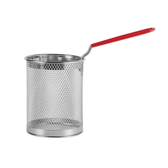 304 stainless steel frying basket household oil filter cup kitchen oil storage tank separating oil residue strainer